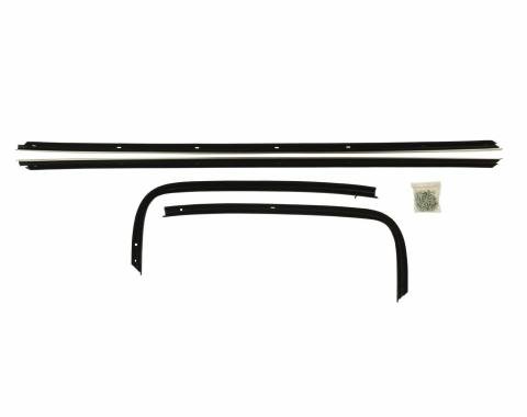 PUI Interiors 1970-1972 Buick Skylark 2 Door Sedan Window Felt Kit O248-10