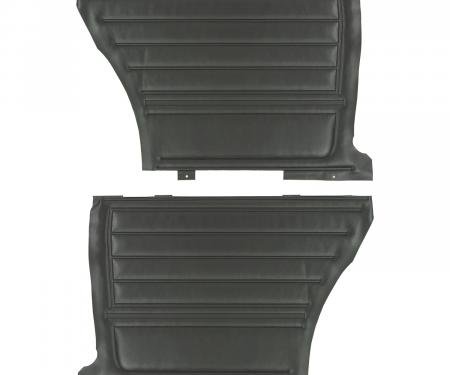 PUI Interiors 1965 Chevrolet Chevelle Hardtop Black Rear Door Panels D260C