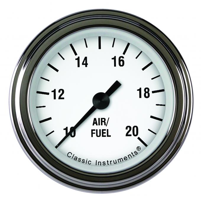 Classic Instruments White Hot 2 1/8" Air Fuel Ratio Gauge WH194SLF