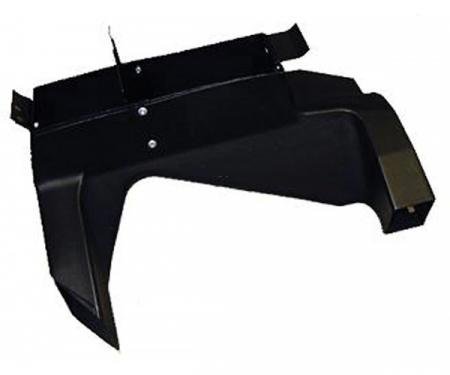 El Camino Heater Box Lower Air Deflector, For Cars With Center Console Or 8 Track, 1967-1972