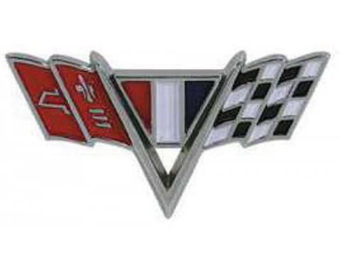 Fender Emblem, V With Flags, 1964-1967