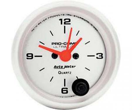 El Camino Clock, Ultra-Lite Series, Autometer, 1959-1987