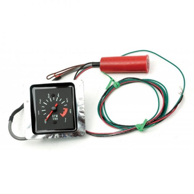 Chevelle Tachometer, 7000 RPM, In-Dash Clock Conversion, For Cars With ...