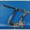 Chevelle Billet Aluminum Hood Hinges, Polished Finish, 1969-1972