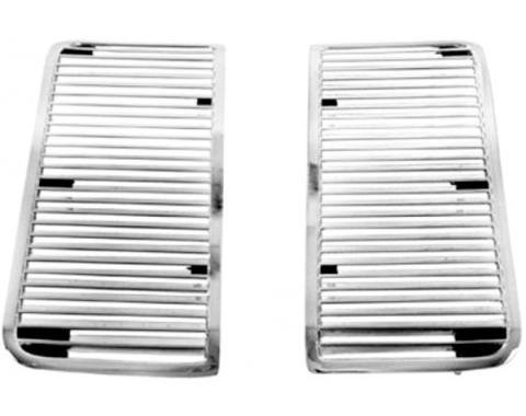 Redline Restomotive® 1968-1969 Chevelle / El Camino Super Sport Hood Louver Inserts