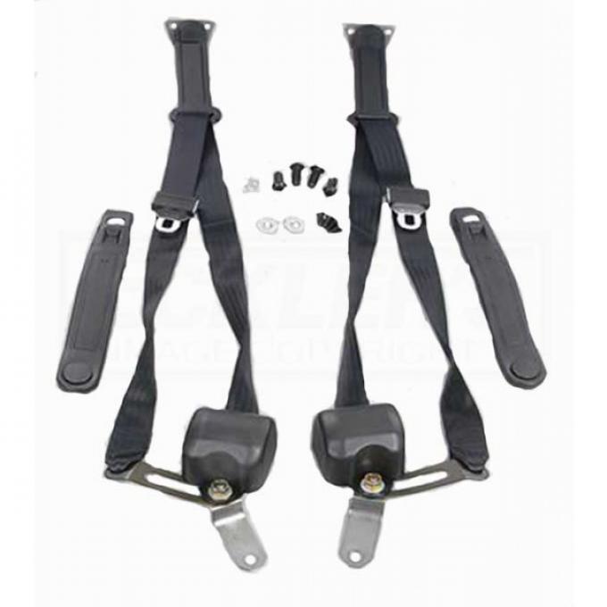 3 point retractable seat belt kit