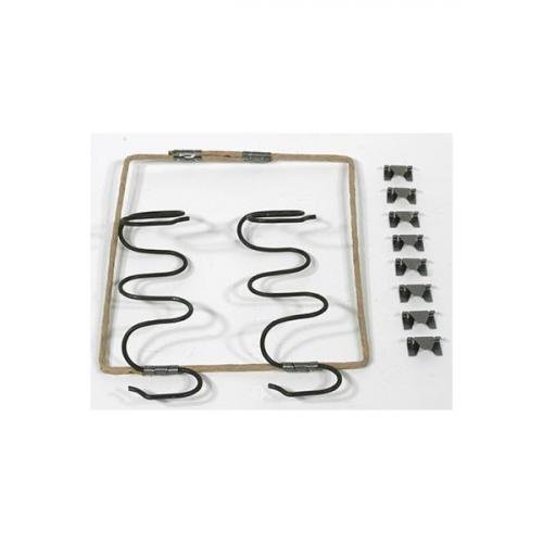 Chevelle Bench Seat Side Support Springs, Front, 1964-1972
