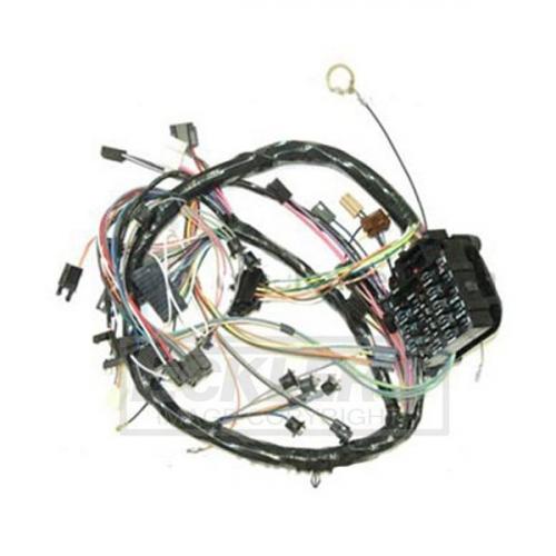 Chevelle Dash Wiring Harness, Main, For Cars With Factory Gauges