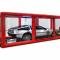 CarCapsule™ Showcase, Indoor Red Scorcher Series Showcase, Length 18'  (224 x 111 x 78 Inches) CCSH18RED