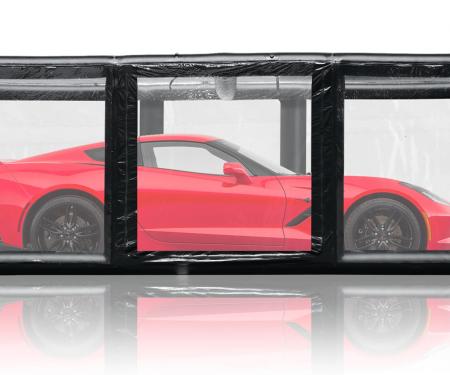 CarCapsule™ Showcase, Indoor Stacker Edition (Low Profile) CCSH18STACKER | Length 18'  (224 x 111 x 64 Inches)