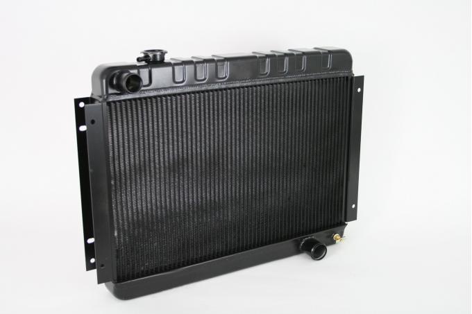 DeWitts 1966-1967 Chevrolet Chevelle Direct Fit Radiator Black, Manual 32-1249002M