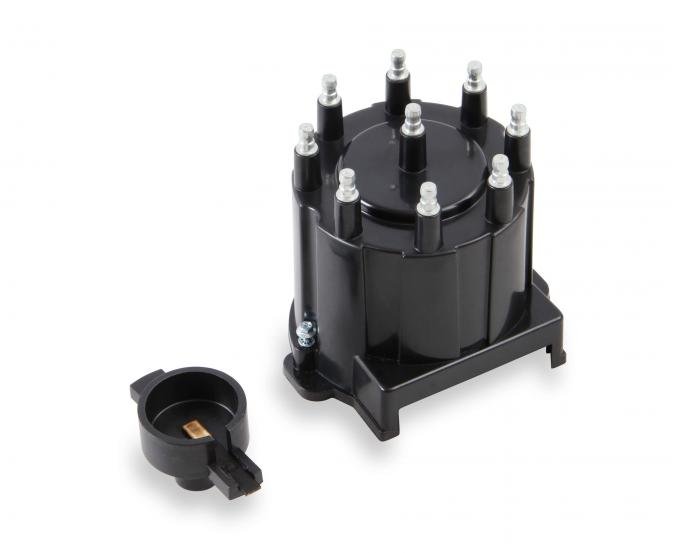 Accel Distributor Cap & Rotor Kit, HEI Style, Black 8139