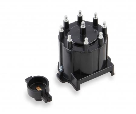 Accel Distributor Cap & Rotor Kit, HEI Style, Black 8139