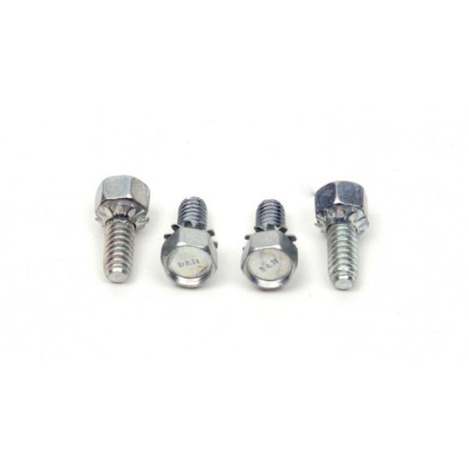 Redline Restomotive® 1964-1988 GM Car 4 Piece Wiper Transmission Mounting Screw Set