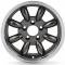 Legendary Wheels 1964-1973 Ford Mustang LW 80 17x8 "T/a" Alloy Rim, Charcoal LW80-70854B