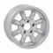 Legendary Wheels 1964-1973 Ford Mustang LW 80 17x7 "T/a" Alloy Rim, Silver LW80-70754S