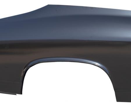 AMD Quarter Panel Skin w/o Door Jamb, RH, 69 Chevelle 709-3469-R