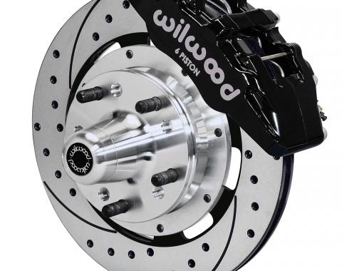 Wilwood Brakes Forged Dynapro 6 Big Brake Front Brake Kit (Hub) 140-12837-D