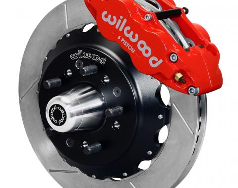 Wilwood Brakes Forged Narrow Superlite 6R Big Brake Front Brake Kit (Hub) 140-12298-R