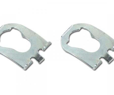 Redline Restomotive® 1964-1988 2 Piece Door Lock Pawl Retainer Clips