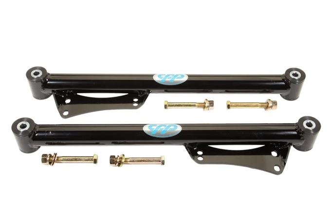 Classic Performance Tubular Trailing Arms for 1964-1967 Chevy Chevelle, A-Body, Rear, Black, Lower 6472RTCA-LB