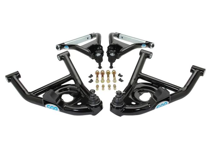 Classic Performance Totally Tubular Upper and Lower Control Arms, 1964-72 GM A-Body 6472TCA-ULK-B