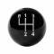 Hurst Shift Knob, 4-Speed, Black 1637627