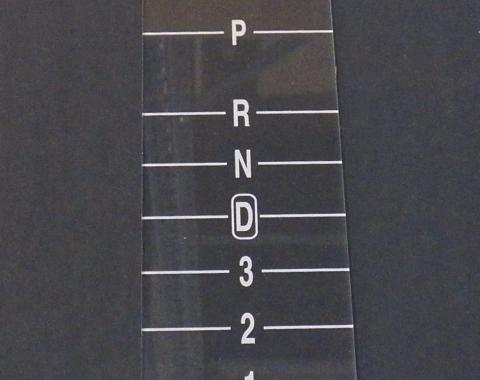 Shiftworks 1971-72 Chevelle Console Indicator Lens - 4-Speed S119