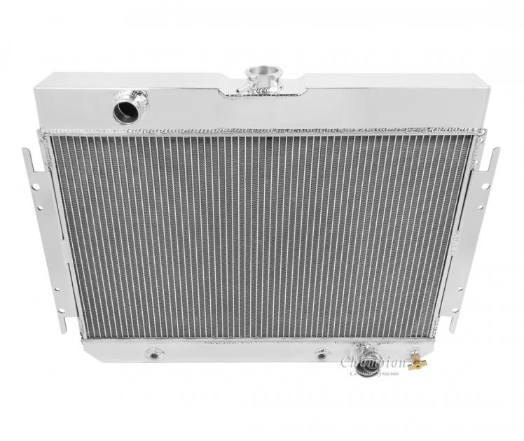 Champion Cooling 2 Row All Aluminum Radiator Made With Aircraft