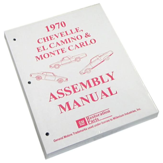 El Camino Factory Assembly Manual, 1970