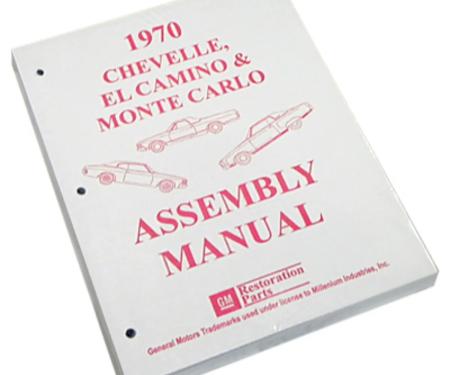 El Camino Factory Assembly Manual, 1970