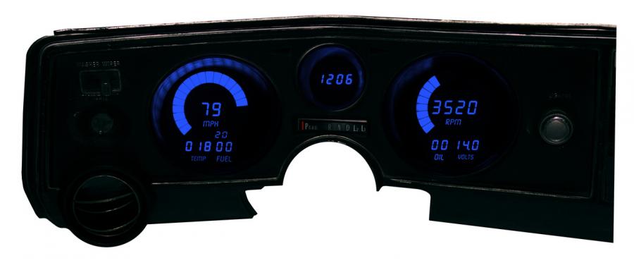 Intellitronix 1969 Chevy Chevelle LED Digital Gauge Panel DP5002