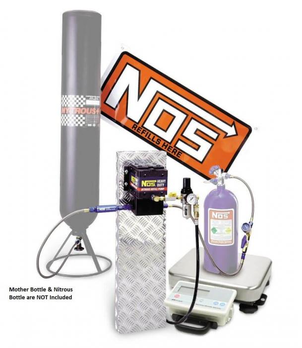 NOS Nitrous Refill Pump Station with Scale 14254NOS | Chevelle Depot