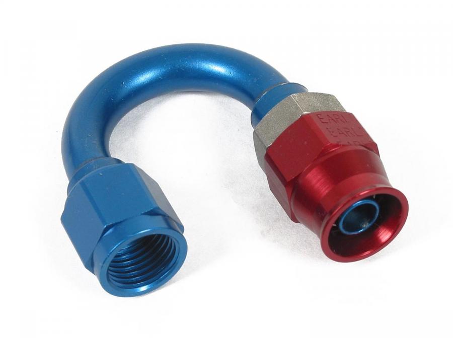 Earl's Performance Speed-Seal™ 180 Deg. AN Hose End 618134ERL