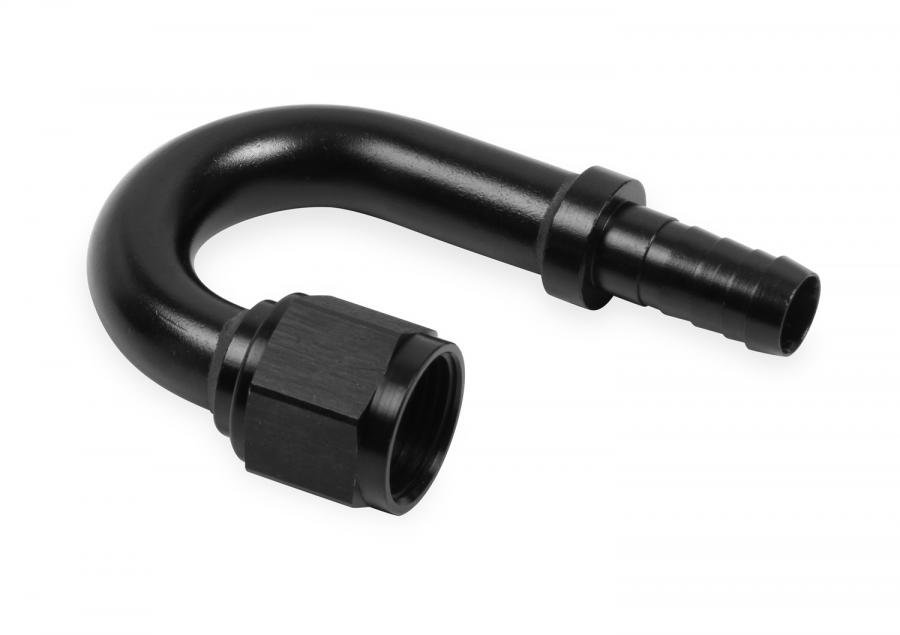 Earl's Performance Auto-Crimp™ 180 Deg. AN Hose End AT718010ERL