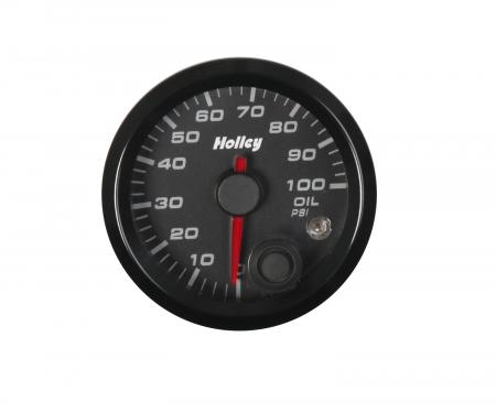 Holley Analog Style Oil Pressure Gauge 26-601