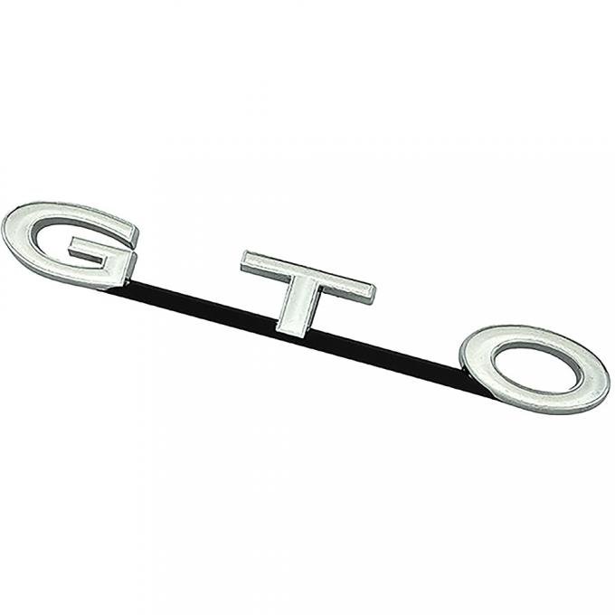 OER 1972 Pontiac GTO, Grill Nameplate Emblem 546501