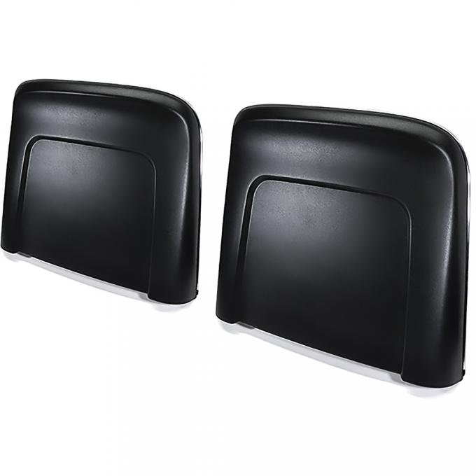 OER 1966 Buick, Cadillac, Chevrolet, Oldsmobile, Pontiac, Strato Bench or Bucket, Seat Back Panels, Black ABS N1010