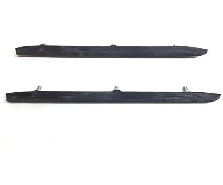 OER 1970-72 Chevrolet Chevelle, El Camino, Front Bumper Guard, Impact Strip, Pair BP1353C