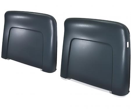 OER 1968-72 Buick, Cadillac, Chevrolet, Oldsmobile, Pontiac, Strato Bench or Bucket, Seat Back Panels, Reclining Style, Dark Blue ABS N1028