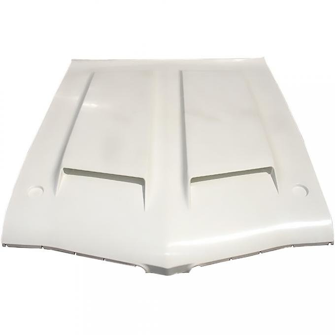 OER 1969-70 Oldsmobile Cutlass, 442, Ram Air Fiberglass Hood, Steel Framing Underside BP1151T