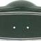 OER 1969-70 Steering Wheel Shroud Dark Green with with Chrome Hot Stamp 3961778HS