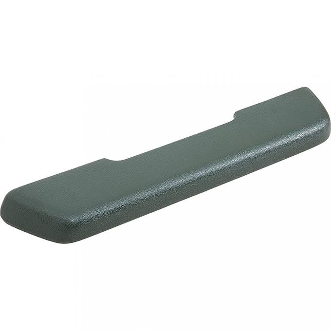 OER 1968-72 Dark Green Urethane Arm Rest Pad, LH K695213